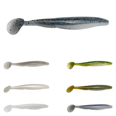 Produktbild von Strike King Swimn Caffeine Gummiköder 10cm Ghost Shad
