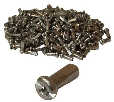 Produktbild von SPEICHENNIPPEL silber (100 Stk.)