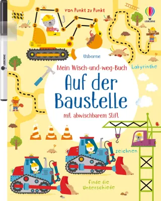 Produktbild von Mein Wisch-und-weg-Buch: Auf der Baustelle
