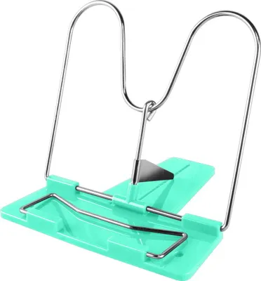 Produktbild von Leseständer / Buchhalter / Buchständer / mit Metallbügel / Farbe: mintgrün