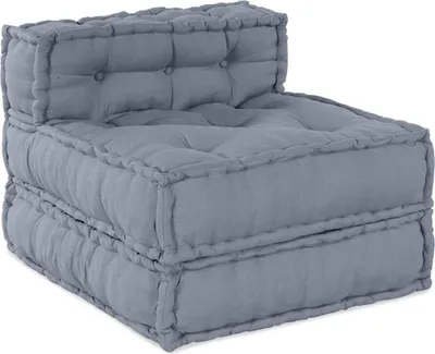 Produktbild von Modulare Sofagarnitur Grau 70 x 70 x 56 cm Stoff