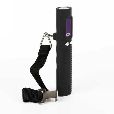Produktbild von INF Digitale Gepäckwaage mit Powerbank LED Taschenlampe ABS 15.3cm für Reisen
