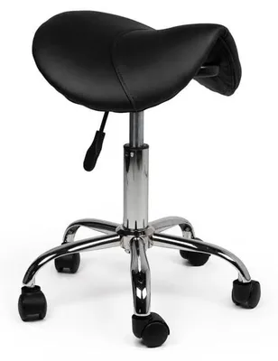 Produktbild von Sitzhocker – Ergonomisch – Schwarz – Ohne Fußstütze