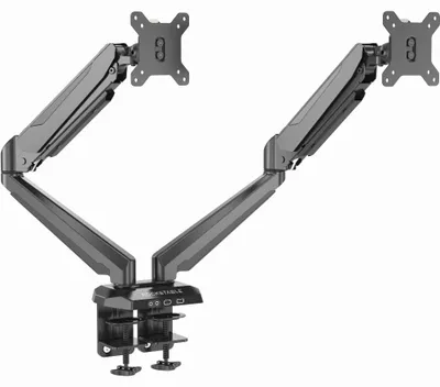 Image de Bras pour moniteur Rockstable | 2 moniteurs | Ecrans plats et incurvés 13-32 pouces
