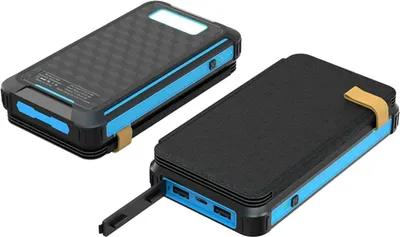 Produktbild von BOT Solarstrombank SP6 4 Platten 25000 mAh blau