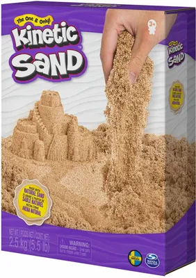 Produktbild von Spin Master 36889 - Kinetic Sand - Braun (2,5 kg)