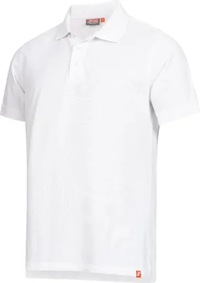 Produktbild von Nitras Motion Tex Light Poloshirt | Gr. L | 100% Baumwolle | weiß