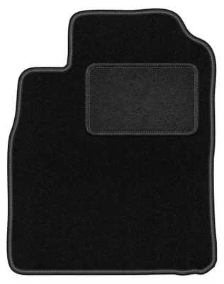 Produktbild von Fahrermatte Velours für Hyundai Sonata III 1999-2005 (Limousine) – 1-tlg, Schwarz, passgenau – Wielganizator LUX