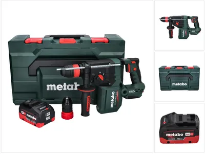 Immagine prodotto di Metabo KH 18 LTX BL 28 Q Trapano a percussione a batteria 18 V 3 J SDS plus Brushless + 1x batteria 10,0 Ah + metaBOX - senza caricabatteria
