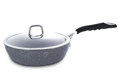 Obrázok produktu pre Hlboká panvica s mramorovým povrchom a pokrievkou 24cm STONE TOUCH LINE OVEN SAFE 20810