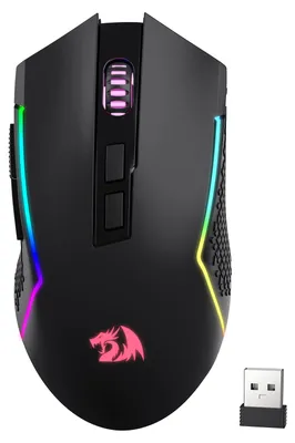 Zdjęcie produktu dla Bezprzewodowa mysz gamingowa M693, 8000 DPI, 3 tryby, RGB