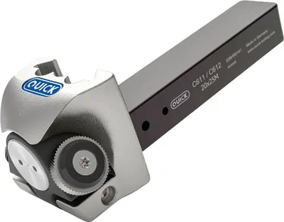 Obrázok produktu pre Knurl C610-SET10/12/16 QUICK, tvar knurlu:21,5x5x8 mm, rozteč:nv, prevedenie stopky:nv