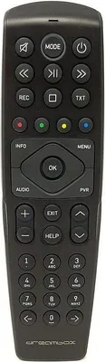Produktbild von IR Fernbedienung RC20 für alle Dreamboxen (schwarz)