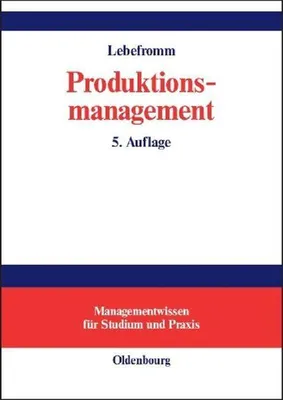Produktbild von Produktionsmanagement
