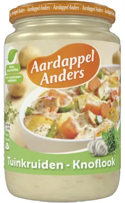Produktbild von Aardappel Anders Tuinkruiden mit Knoblauch 390g – Würzige Kartoffelgewürzmischung