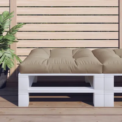 Produktbild von Design Palettenkissen Taupe 70x70x12 cm Stoff, Klassische Sofas 2024 Neu
