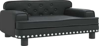 Obrázek produktu pro vidaXL Pelíšek pro psy černý 70x45x30 cm umělá kůže