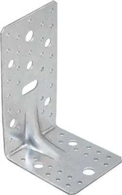 Produktbild von Schwerlast-Winkelverbinder mit Sicke 172 x 105 x 90 mm verzinkt