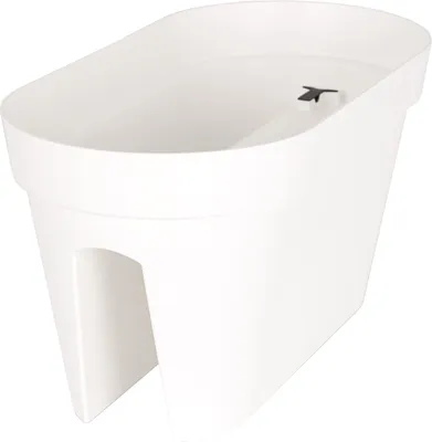 Produktbild von Artevasi Capri Balcony Plant Box, Weiß, 26,8 l, 300 mm, 600 mm, 300 mm, 6 Stück(e)