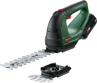 Immagine prodotto di Bosch AdvancedShear 18V-10 Forbice per erba e arbusti a batteria 18 V ( 0600857000 ) + 1x batteria 2,0 Ah + caricabatterie