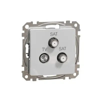 Obrázek produktu pro Zásuvka TV/SAT/SAT antény ( 4dB) Sedna Design SDD113481S Sedna Design Schneider electric