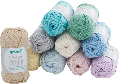 Produktbild von Gründl Baumwolle Quick Mini "Pastell Shades"