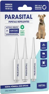 Produktbild von Parasital Antiparasitische Pipette Für Mittelgroße Hunde Durchsichtig  Durchsichtig One Size