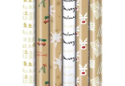 Produktbild von Weihnachts-Geschenkpapier-Röllchen 'Simply the Best'