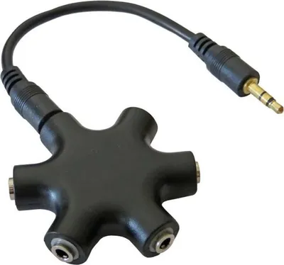 Immagine prodotto di keepdrum ADA067 Distributore a 5 vie sdoppiatore multiplo con adattatore a Y