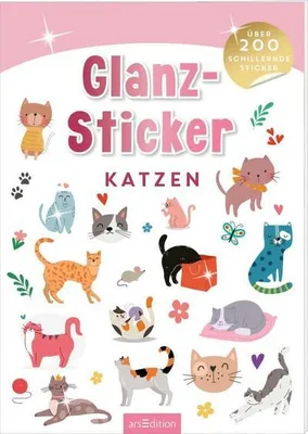 Zdjęcie produktu dla Glanz-Sticker - Katzen