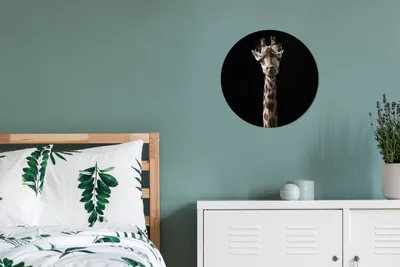 Produktbild von MuchoWow® - Schlafzimmer - Bilder - Der Kreis - Kunst für die Wohnung - Plastik - Kunstdruck - Wandbild