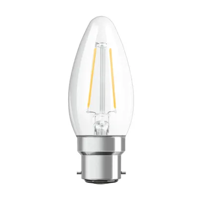 Produktbild von Osram LED Retrofit CL B, 2,1 W, 25 W, B22d, 250 lm, 15000 h, Warmweiß