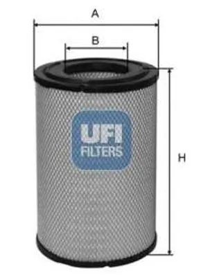 Produktbild von Luftfilter UFI 27.539.00 Filtereinsatz