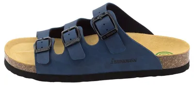 Produktbild von Dr. Brinkmann Novelda Pantoletten Ergonomisch gepolstertes Fußbett, Verstellbare Riemen, Leicht, robust und pflegeleicht blau 36 EU