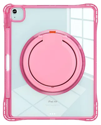 Produktbild von Avizar, Hülle für iPad Pro 11 2026 aus stoßfestem Silikon mit Griff und Schultergurt, Rosa