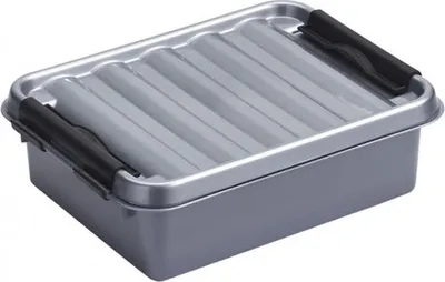 Produktbild von Sunware Aufbewahrungsbox - grau - 1L - 20 x 15 x 6 cm
