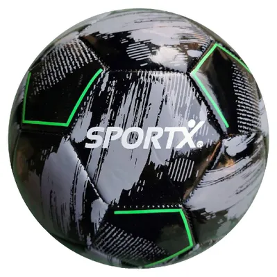 Produktbild von SportX Fußball Grau Schwarz 330–350 g