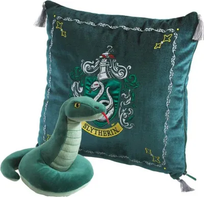 Image de Poduszka z maskotką Slytherin Harry Potter – Noble Collection 34 cm