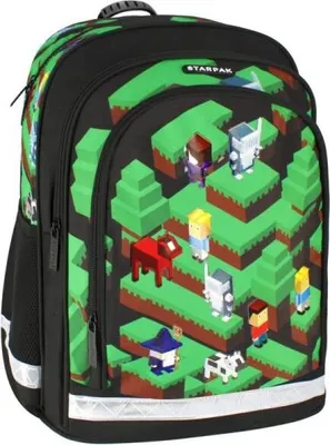 Image de Sac à dos scolaire Pixel Game STK-14 STARPAK 506018