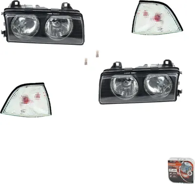 Produktbild von Scheinwerfer + Osram Night Breaker Laser passend für BMW 3er E36 09/94-04/99 L R 63128363495 8363495 63128363496 8363496 82199403093 9403093 82 Johns