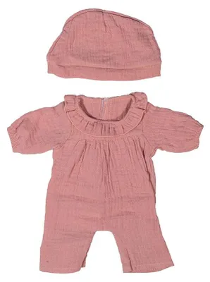 Produktbild von Miniland Pyjama Mit Mütze Für Puppe 38 Cm Rosa  Rosa One Size