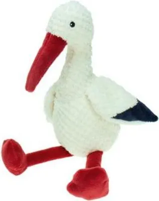 Produktbild von TRÖTSCH - Plüsch Storch gehäkelt 21 cm