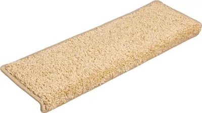 Zdjęcie produktu dla vidaXL Podkładki pod stopy 30 szt. 65x21x4 cm Kremowe Prostokątne krawędzie