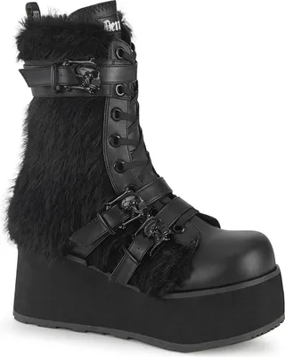 Produktbild von TRASHVILLE-218 Uni Boots von DemoniaCult, Schwarz EU 37, US 5