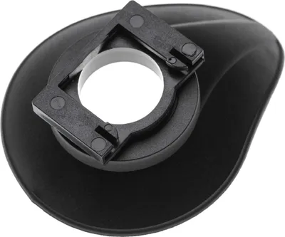 Produktbild von vhbw Augenmuschel Sucher Ersatz für Canon EF, EB für Kamera Spiegelreflexkamera DSLR Okular - Schwarz, drehbar, Tropfenform