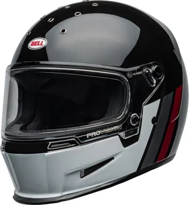 Zdjęcie produktu dla BELL Eliminator Helm - GT Gloss Black/White