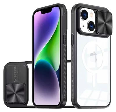 Obrázek produktu pro Ochranné pouzdro pro iPhone 14 - ochrana fotoaparátu - černé