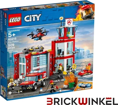 Productafbeelding van LEGO® City Brandweerkazerne, 60215