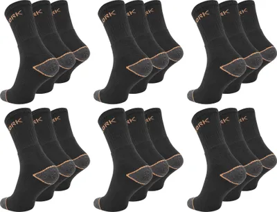 Produktbild von Paolo Renzo Arbeitssocken 18 Paar - Berufssocken - Work Socken - Größe 43/46