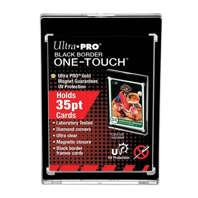 Produktbild von Ultra Pro - Black Border - UV One Touch Magnetic Holder 35PT